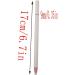 LQ Industrial Sewing Mark Pencil Set - 4 White Erasable Fabric Pencils for Sewing, Marking, and Tracing - Heat Erase Pen Included - Buy Online on GoSupps.com
