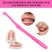 Ververt Touch Dnichs Orthodontic Toothbrush Set - 3-Pack Small Head Tooth Cleaning Brushes - Pink - Ideal for Effective Oral Care - Buy Online on GoSupps.com