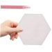 2pcs Resin Nail Display Palette - Manicure Mixing Tray for Nail Art | Colorful Nail Salon Props - Buy Online on GoSupps.com