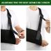 Arm Sling Shoulder Immobilizer for Torn Rotator Cuff - Medical Brace for Elbow & Wrist Injuries Left & Right Arm Men & Women - Support for Fractures Dislocations & Strains - Buy Online on GoSupps.com