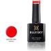BLUESKY Gel Polish Red Set Light Red Dark Red Glitter (Requires Curing Under Uv/Led Lamp) 10 ml - Buy Online on GoSupps.com