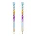 Healifty Manik re tools 2 pieces nail-strass picker picker rotated style dotting pen waxic with acrylic handle manicure nail art tool nail painting tool