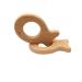 2pcs Natural Wooden Fish Pendant Pure Natural Beech Wood Animal Shape for Handmade Necklace/Bracelet (Fish 2pcs)