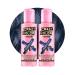 Crazy Color Metallic Sapphire Semi-Permanent Duo Hair Dye. Highly Pigmented Deep Blue Conditioning & Oil Nourishing Vegan Formula | No Bleach or Ammonia | 200ml