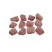 ALKOY Natural Crystal Rough 1pc Natural Red Strawberry Quartz Raw Stone Rough Crystal Gemstone Specimen Home Decoration FZUGEDRLI