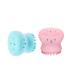 WOIWO 2 PCS Manual Small Octopus Jellyfish Silicone Face Brush Baby Shampoo Brush Silica Gel Facial Cleanser Multifunctional Silica Gel Facial Cleanser