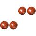 Beavorty 4 piece solid wood massage ball trigger point massage device rosewood hand balls handballs handbar massage ball massage roll for the circulatory leisure ball health provision
