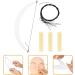 Abaodam 1 Set eyebrow tattoo ruler beauty tools microblading ruler practical eyebrow ruler guide bow - Buy Online on GoSupps.com