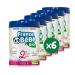 FRANCE BéBé BIO - 2nd age baby aftercare milk powder - Made in France - OMEGA 3 - PALM OIL FREE - BIFIDUS - Pack 6 boxes of 800g