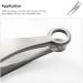 Frcolor Stainless Steel Nose Hair Clip - 2 Pack Nose Hair Cutter & Eyebrow Remover | Precision Grooming Tool for Men & Women - Buy Online on GoSupps.com