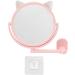 Makeup Mirror Wall Mirror 16.5cm Diameter Simple Hole Free Installation Cat Shape for Bedroom - Buy Online on GoSupps.com