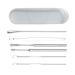 6pc Stainless Steel Earwax Spoon Set - Easy Cleansing Ear Wax Removal Tools - Buy Online on GoSupps.com
