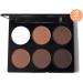 Three-dimensional brightening six-color repair powder high-gloss shadow repair powder nose shadow silhouette high nose bridge. (2#) - Buy Online on GoSupps.com