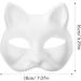 Buy Holidyoyo Unmalte Cat Masks - 30 Blank Half Masks for DIY Halloween & Parties | Customizable Paintable Masquerade Masks - Buy Online on GoSupps.com