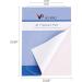 VIZ-PRO A1 Flipchart Paper Pad 23x32 Inches - 25 Sheets - Standard Easel Pad - Buy Online on GoSupps.com