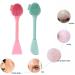 2 Pcs/4 in 1 Face Scrubber Silicone Skin Spatula Nose Cleaning Cream Applicator Mask Collector Facial Cleansing Brush for Face Clean Care - Buy Online on GoSupps.com
