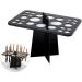 Luxshiny 1pc Makeup Brush Stand & Washing Mat | Best Brush Dryer Rack & Air Drying Pad - Black - Buy Online on GoSupps.com