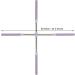 Posture Corrector Sticks - Ergonomic Retractable Back Straightener for Hunchback Correction | Stretching Tool for Men & Women (Purple) - Buy Online on GoSupps.com