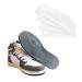 SoleShieldz Shoe Sole Protector Transparent Large Size (14.2in x 5.1in) Fits Jordans Dunks Red Bottoms Sneakers Shield Defender Protector Preserver Guard - 4 Pcs