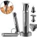 4 in 1 Hair Clipper Trimmer Set - Rechargeable Men's Grooming Kit with Telescopic Back Razor & Nose Hair Trimmer - Perfect for International Shipping - Buy Online on GoSupps.com