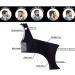 rongweiwang Beard Template For Men Smooth And Comfortable Shaping Experience Compact And Lightweight ABS Beard Shaping Tool Template Transparent - Buy Online on GoSupps.com