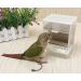 Hypeety Automatic Bird Feeder: No Mess Seed Food Container for Budgerigar, Canary, Cockatiel, Finch, Parakeet - Cage Accessories - Buy Online on GoSupps.com