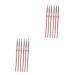 POPETPOP 4 Sets Poly Extension Gel Brush Adult Tiger Ears Headband Nail Art Tips Builder Brush Star Room Decor Japanese-style Nail Design Nylon Brush Pen Nail Art Pen Pull Pen