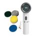 Tovmekdjn Electric Scrubber Electric Cleaning Brush Cordless Power Scrubber Wih 5 Replace Brush Heads for Bathroom Kitchens Easy to Use