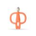 Matchstick Monkey Antimicrobial Silicone Teether & Gel Applicator Easy To Grip BPA Free 3 Months Old+ 11 cm Orange Monkey Orange Monkey 3 Months Old+ 1 Monkey Teether