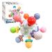 Teething Toys for Baby Baby Rattle Teething Ball Toys Soft Silicone Sensory Teether Balls Colorful Teething Balls Grasping Activities Baby Toys for 0-6-12-18 Months Girls Boys Gifts
