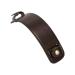 Generic Leather Shoulder Strap Pad Thick Removable Handle Pad for Handbag Handbags dark brown