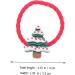 FRCOLOR 10 Pairs Christmas Headband Hair Scrunchy Tie Snowman Hair Ties Santa Hair Band Christmas Hair Accessories Women Christmas Kids Hairpiece Kid Hair Tie Elastic Resin Girl Hair Rope - Buy Online on GoSupps.com