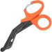 InsGB Medical Scissors - 5.5 Black & Orange Emergency Room Scissors for Nurses | Perfect for Home Surgery - Buy Online on GoSupps.com