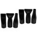 Angoily 6 Pcs Pet Water Blower Hairdryer Blow Dryer Diffuser Accessories Hairdressing Tool Styling Tool Hair Styling Nozzle Dryer Nozzle Replacement The Dog Abs Mouthpiece 12.00X6.10X4.00CMx2pcs Blackx2pcs