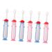 Healeved 6 STK toothbrush toothbrush station children toothbrush children toothbrush bite toys for babies mouth cleaning brush children's needs with suction cup accessories toddler pp