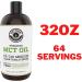 Coconut Derived MCT Oil (32oz) - C8 & C10 for Keto Diet | Paleo Friendly - Independently Tested - Buy Online on GoSupps.com
