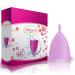 Blossom Menstrual Cup Say No to Tampons | Get Blossom Cups for Menstrual Days| Period Cup Reusable Menstrual Cup Silicone Cup (Small Menstrual Cup Purple)