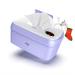 Baby Wet Wipes Warmer and Dispenser with USB Adapter & LCD Display Portable Infant Wet Tissue Storage Box Purple
