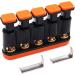 DILIMI Finger Strengthener - Hand Grip Trainer for Musicians, Athletes & Physical Therapy - Orange - Buy Online on GoSupps.com