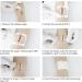 Smerphox Wound Closure Strip - Sterile First Aid Band Kit for Emergency Wound Care - Suture-Free Adhesive Stitch Device - 6pcs - Buy Online on GoSupps.com