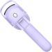 Eyelash Heated Curler Portable Electric Lash Curling Tool - Rapid Heat-up Eye Lash Curler with Temperature Control 3 Modes Silicone Pad for Quick Natural Eye Lashes Purple - Buy Online on GoSupps.com