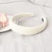 Thick Padded Headbands for Women White Sponge Headband Hair Hoops for Girls Wide Thick Non-Slip Hairband No Teeth Hair Head Bands Cute Headbands for Women Girls - Buy Online on GoSupps.com