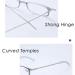 Ultra-Thin Blue Light Blocking Reading Glasses | Portable Flat Folding 1.5x Readers for Men & Women with Protective Case - Buy Worldwide - Buy Online on GoSupps.com
