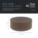 Bay Rum Shaving Soap Puck - 4 oz Large Bar in Travel Tin | Premium Men's Shave Soap Made in the USA - Buy Online on GoSupps.com