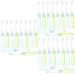 Healeved 30 Pcs Portable Toothbrush Cleaning Brush Travel Suitcase PP Disposable