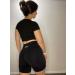 AUROLA Women's Seamless Scrunch Workout Shorts - Small Black | Gym, Yoga, Running, Active Exercise Fitness - Buy Online on GoSupps.com