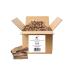 Old Potters Kiln Dried 6 x 0.5-1.5 Inch Mini Pizza Oven Cooking Logs Oak, Wood Logs for Grills and Smokers 12 lbs (720 Cubic Inches) Oak 12 lbs