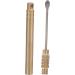 Titanium Alloy Ear Wax Removal Tool with Key Ring - Brass Glossy Round Ear Pick Cleaner for Ear Cleaning - Buy Online on GoSupps.com