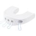 Jaw Lines Sculptor | Silicone Double Chin Reducer Jawline Trainer | Compact Jawline Shaper Jaw Sculpting Tool for Women Men White
