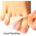 10 Pack Hoogoo Gel Toe Caps - Toe Covers for Ingrown Toenails, Corns, Blisters, Hammer Toes - White - Buy Online on GoSupps.com